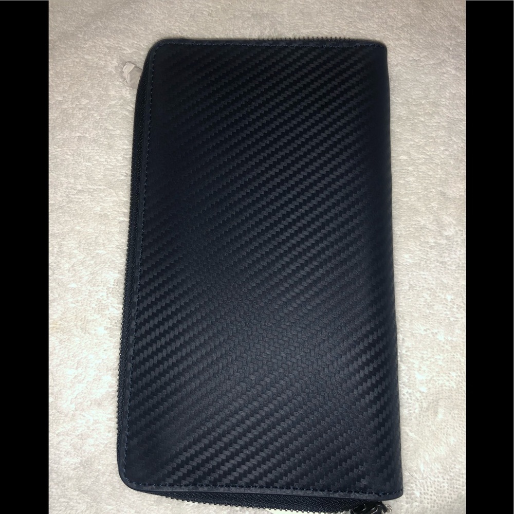 Dunhill Chassis Mens Leather Zip Organiser